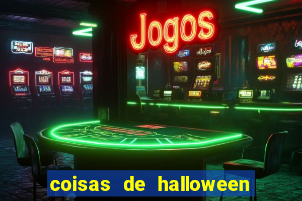 coisas de halloween com f